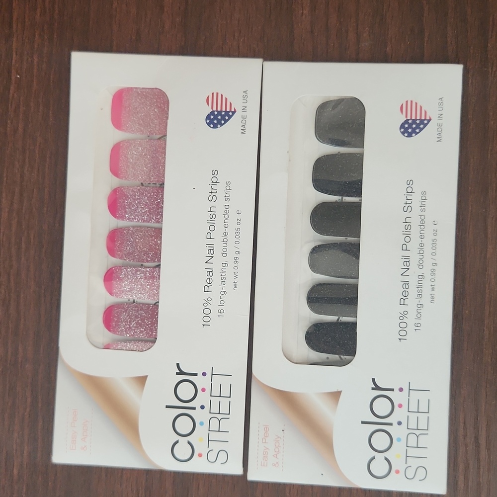 Color street nail polish strips